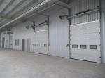 High Speed Roller Exterior Industrial Sectional Overhead Doors