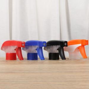 China 28MM Plastic Foaming Trigger Spray Head Red Blue Black Orange wholesale