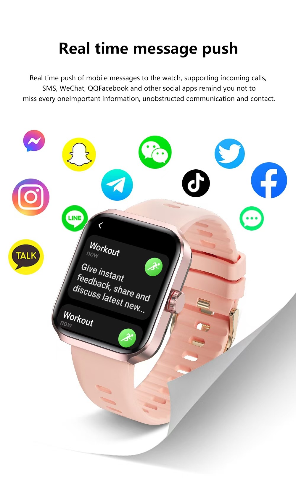 NX22 Sport Smart Watch Amoled Display Support GPS positioning Multiple sports modes