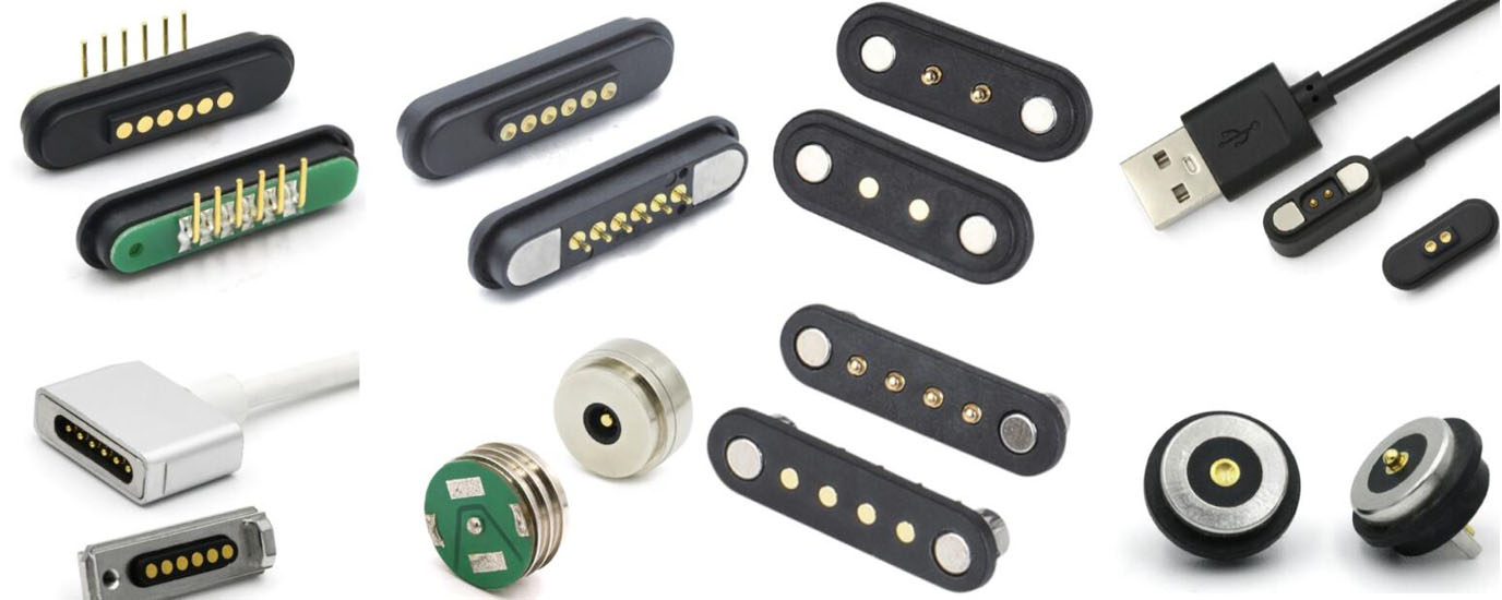 Customized Spring Force 8 Pin Magnet Charging Base Contact And Probe Magnet Base 0