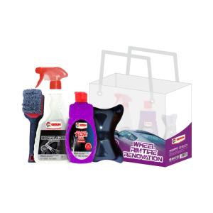 China Anti Puncture Car Tire Shine Gel Wheel Rim Renovation Kit wholesale