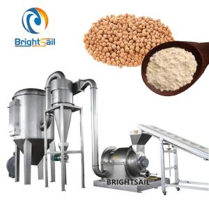 China Ss304 Food Grade Grain Mill Machine Besan Chickpea Hammer Mill 100-2000 Kg/H wholesale