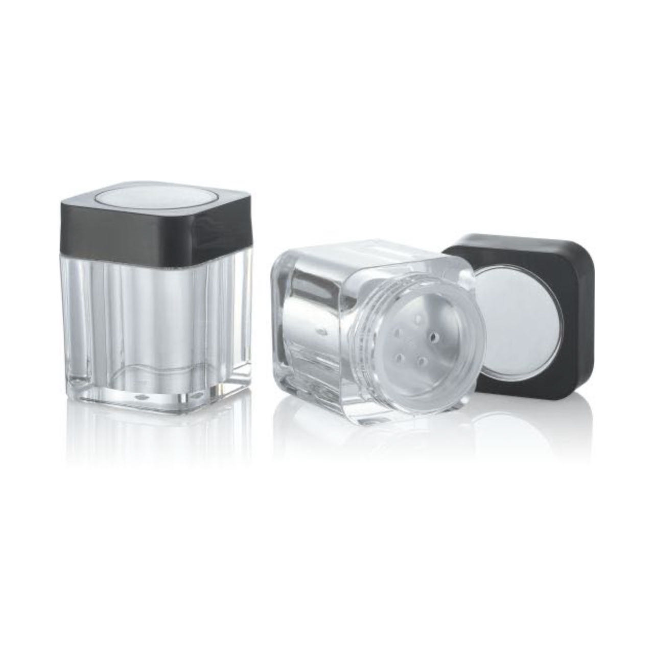 30g 50g PP Frost Body with Sliver Lid Facial Cream and Eye Cream Empty Cosmetic Jar