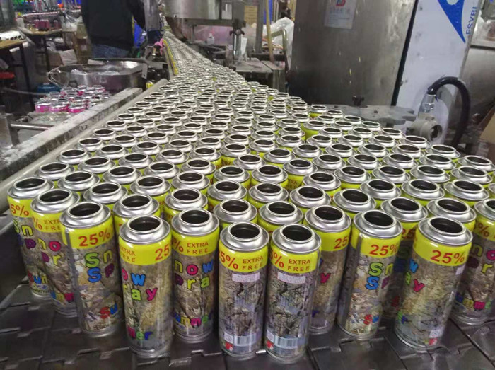 Custom Capacity Personalized Aluminium Spray Can 0.18mm Thick Hair Spray Can