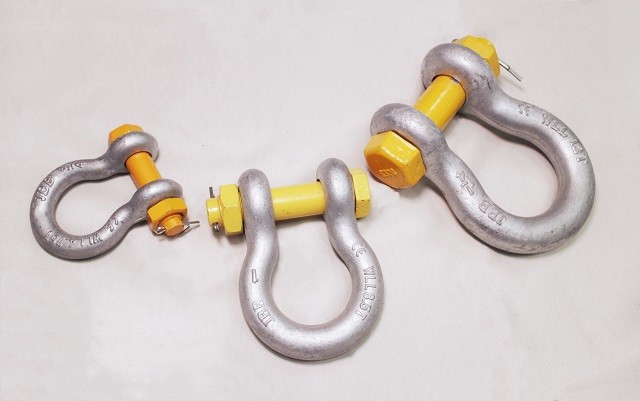 RR-C-271D 0.75'' WLL 4.75 Tons Pin Bow Shackle