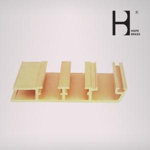 China Strong Brass Profiles Mirror Polish Brass Window And Door Frame Extrusion Profiles Copper Alloy Profiles C3604 C38500 wholesale