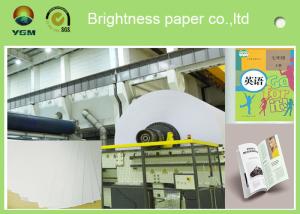 China A4 Compatible Offset Printing Paper / Book Printing Paper High Brightness wholesale