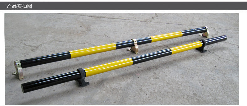 Parking Lot Removable Circle Tube Black Car Wheel Stopper