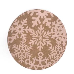 China Multipurpose Printed Natural Cork Coasters Wearproof Eco wholesale