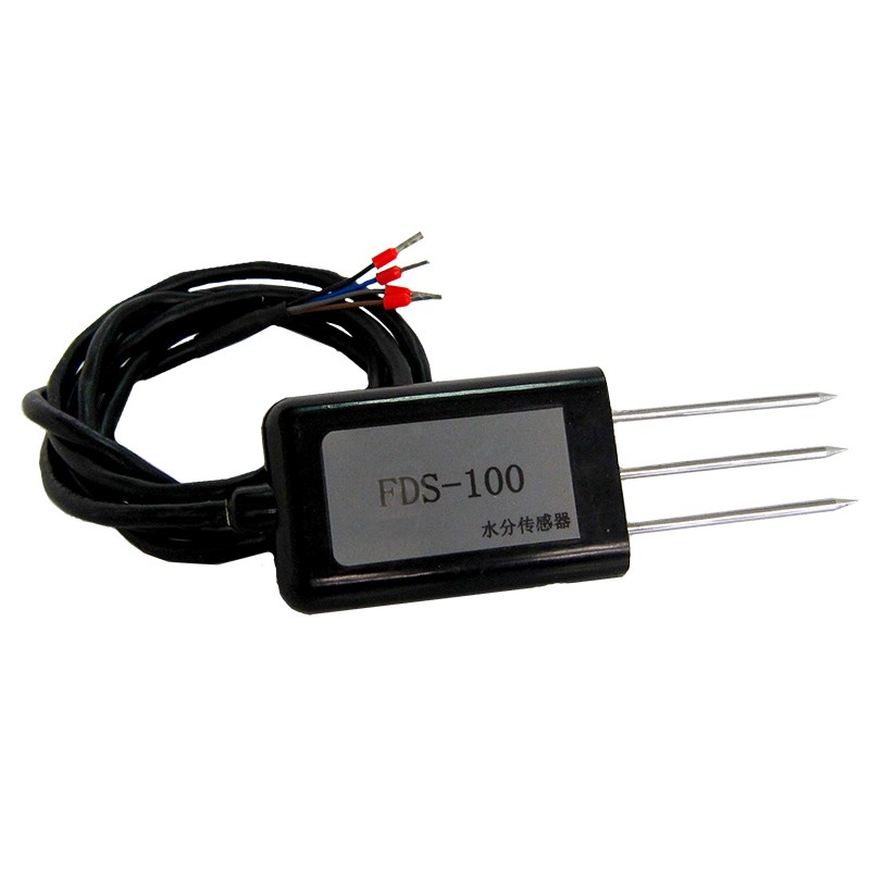 Irrigation Capacitive Soil Moisture Temperature Sensor Waterproof RS485 -30-70C IP68