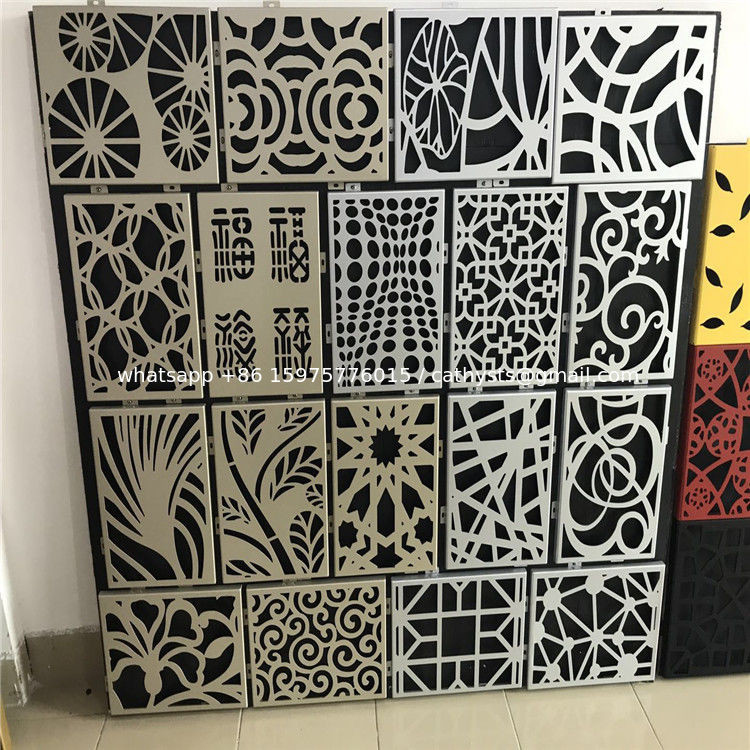 Metallic Color Aluminum Screen Panels For Garden Fence/Privacy Fence/Metal Fence