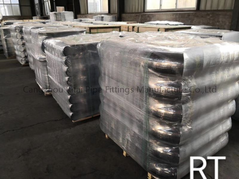 SCH 40 Equal Pipe Fitting Tee Carbon Steel P235GH ASTM A234 WPB Straight