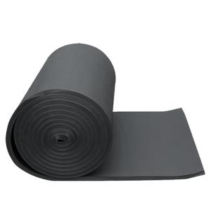 China Noise Reduction Foamed Rubber Sheet Insulation Boards 1000mm 1200mm wholesale