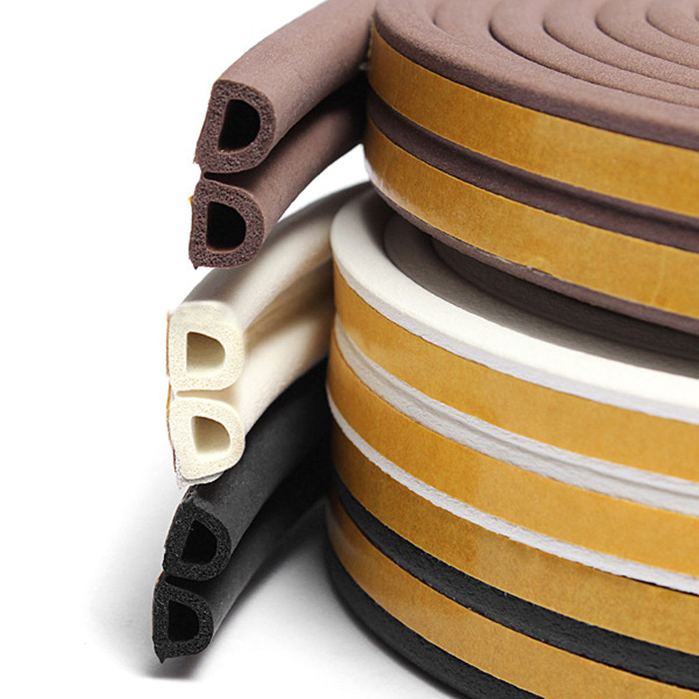 Self Adhesive Insulation Noise Blocking Epdm Foam Rubber Weather Stripping