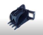 Q355B Q345B Steel Thumb Bucket For Excavator Buckets Color Customized