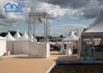 Aluminium 5*5m White Outdoor PVC Pagoda Tents For Event, Party, Trade Show,Etc,