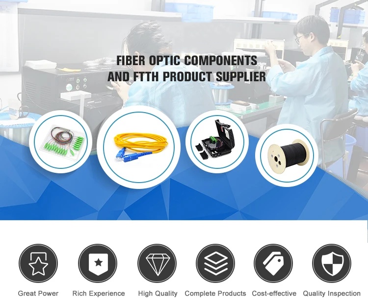 Fibconet Fiber Optic Equipment SC APC/UPC G657A1 G657A2 Huawei Plug-In Cassette PLC Splitter