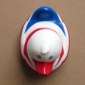 China The United States flag plastic bathroom duck accessories for kids or advertisement wholesale