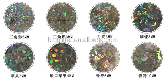 Versatile Open Star Nail Glitter Hollow Star Shape for Toys and Gift Craft Projects