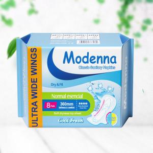 China 100% Cotton Sanitary Napkins Disposable Sanitary Napkin Pads wholesale