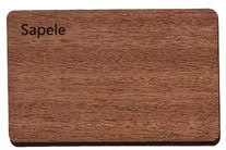 Wooden Hotel Keycard