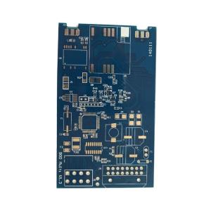 China Blue Solder Mask Immersion Gold 1OZ Rigid Circuit Boards wholesale