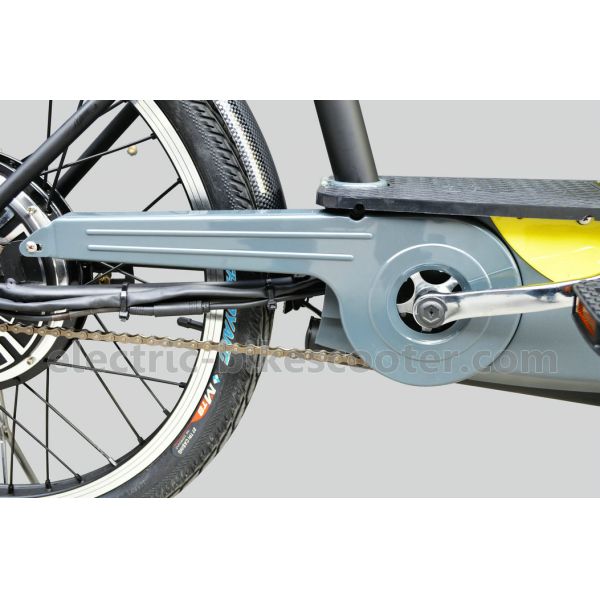 36V 350W Pedal Assist Electric Bike 24 Inch Wheel V Brake Rear Brushless Motor