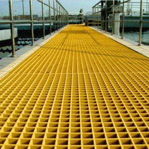 China High Strength Pultruded Construction Frp Grating Panels wholesale