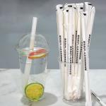 Wholesale Individually Wrapped Biodegradable Pla Straws Boba Drinking Plastic