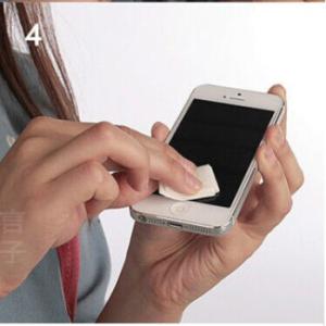 China Disposable single packed customized mobile phone screen wipes wholesale