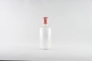 China Empty Plastic PET Cosmetic Bottles With Pump Dispenser Luxury Design wholesale