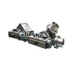300mm Q235A Plug Diverter Valve Direction Changing Bulk Conveying