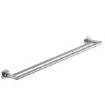 Wall Mounted Kitchen Towel Rack Bathroom Double Towel Bar SUS304 Polished