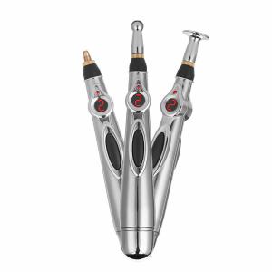 China Professional Handheld Body Massager / Acupoint Massage Stick Stainless Steel Material wholesale