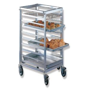 China Rk Bakeware China- Stainless Steel Flatpack Tilting Display Rack/ Trolley wholesale