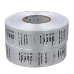 Printed Garment Recycled Polyester Care Label Symbols Meaning Washing Instructio