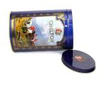 Fancy oval shaped coffee tin