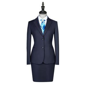 China V-neck Collar Blazer Skirt Women Suit Set for Office Pencil Skirt 2 Pieces Formal Suit wholesale