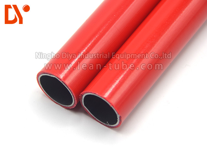 Cold Rolled PE Plastic Coated 1.5mm Round Aluminum Pipe GB/T 9711.2-1999