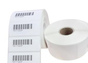 China 57x32mm Waterproof Self Adhesive Labels wholesale