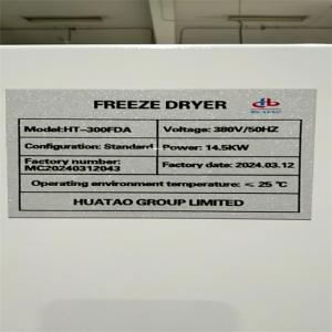 China 3m2 Capcity 60kg/Batch Silicone Oil Freeze Dryer Air Cooling wholesale