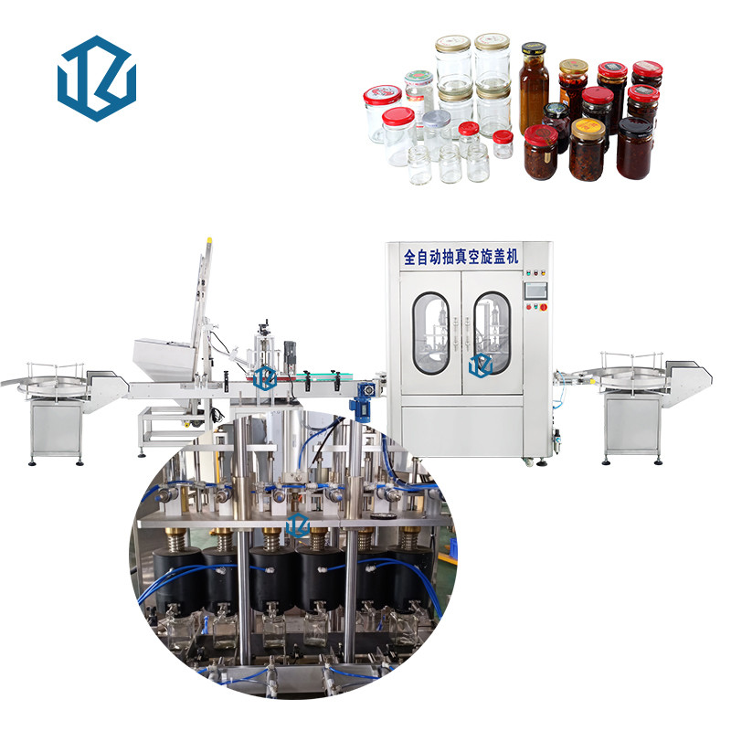 1500 Bottles / Hour Vacuum Capping Machine For Filling Sealing