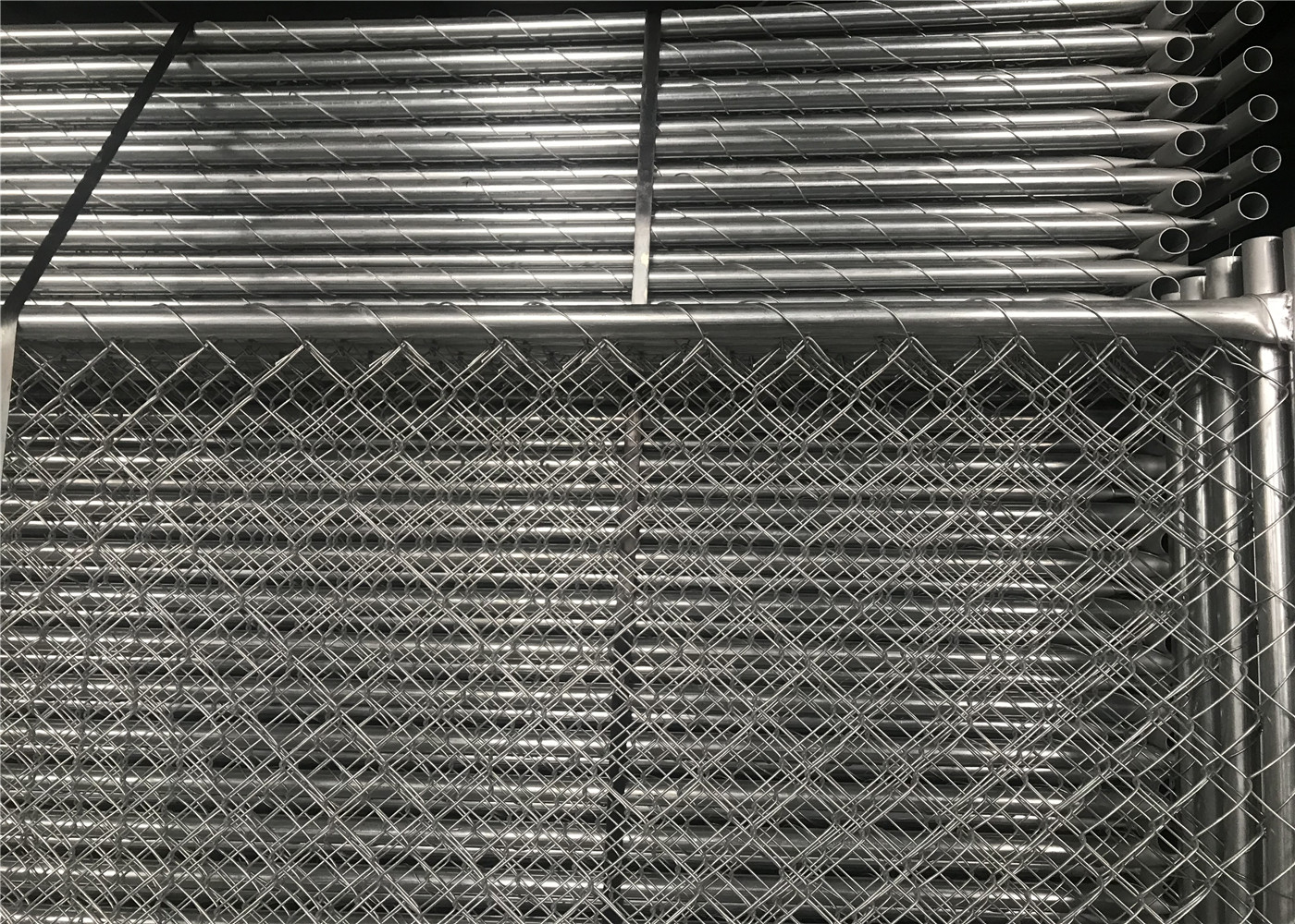 Temporary Security Construction Fencing Panels 1.83mx3.65m Mesh 57mmx57mm Diameter3.2mm/10Ga