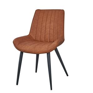 China Luxury Fabric Dining Room Chairs Wood Imitated Eco - Friendly Solid Back wholesale
