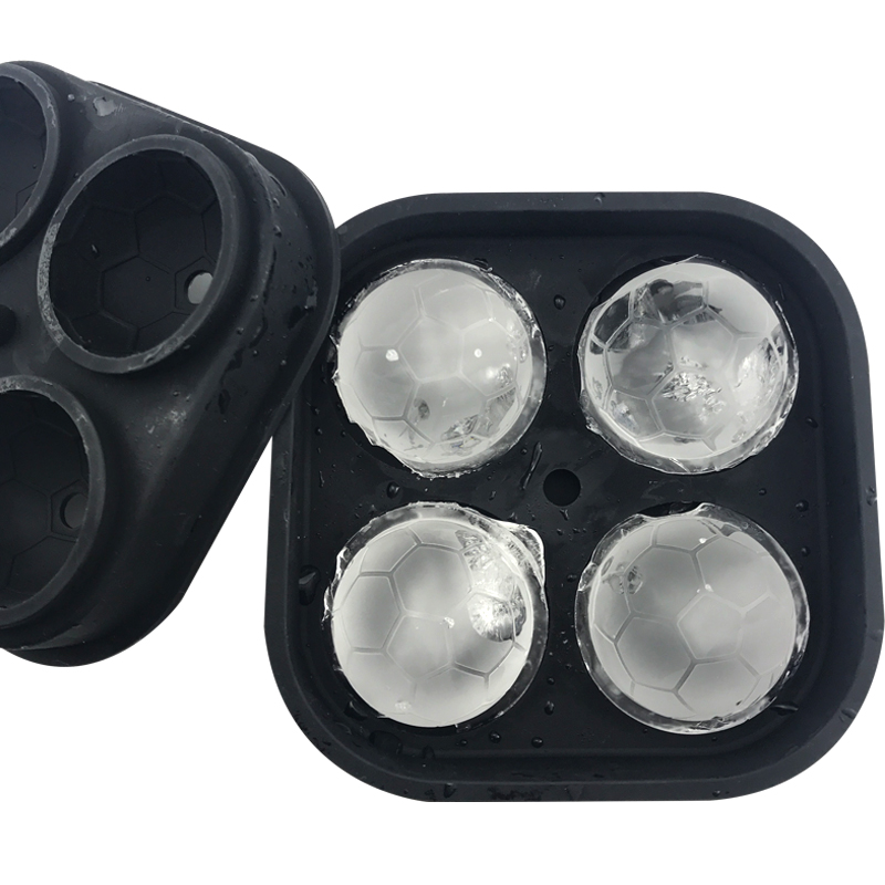 World Cup Series Amazon Best Selling Wholesale Soccer Ball Football Silicone Ice Cream Ice Cube Mould