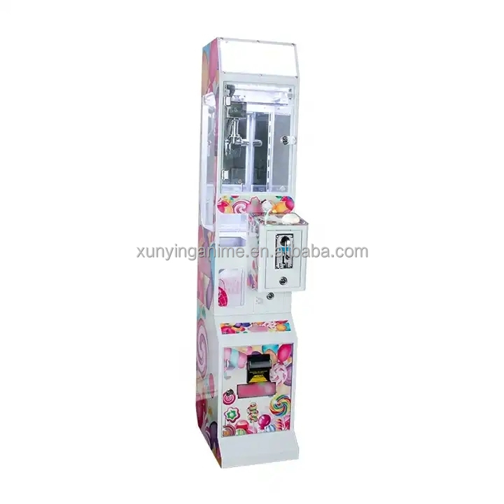 Voltage 110V/220V/230V Clip Doll Machine Mini Gift Doll Catch Prize Game Toy Crane Claw Machine