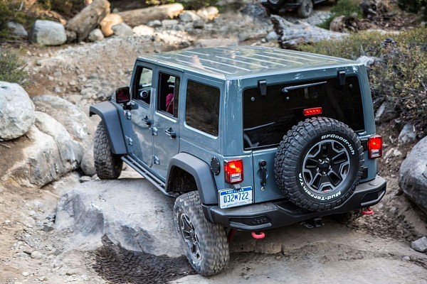 Jeep JK Wrangler Guard Back Rear Bumper Bar With Spare Frame Black Powder Coated Steel
