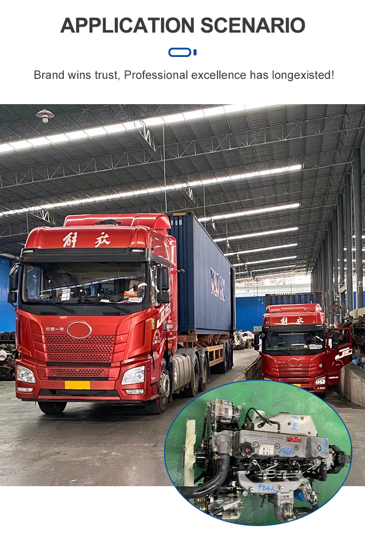 ISUZU Diesel Engine The Best Option for Safe Mitsu bishi Truck Minibus Transportation