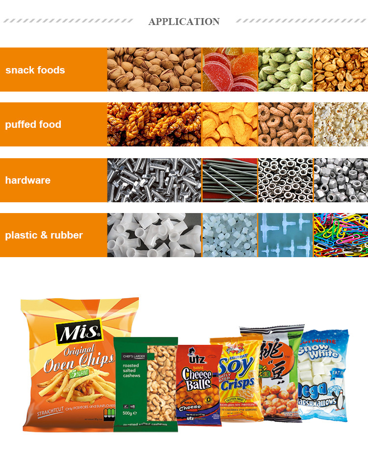 CE Automatic Multi Head Weigher Vertical Packing Machine Food / Popcorn / Potato Chips