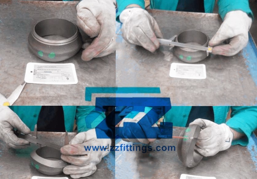 Gas / Oil Pipes Reinforced Branch Fittings , ASTM A182 F22 Sch 160 Pipe Fittings